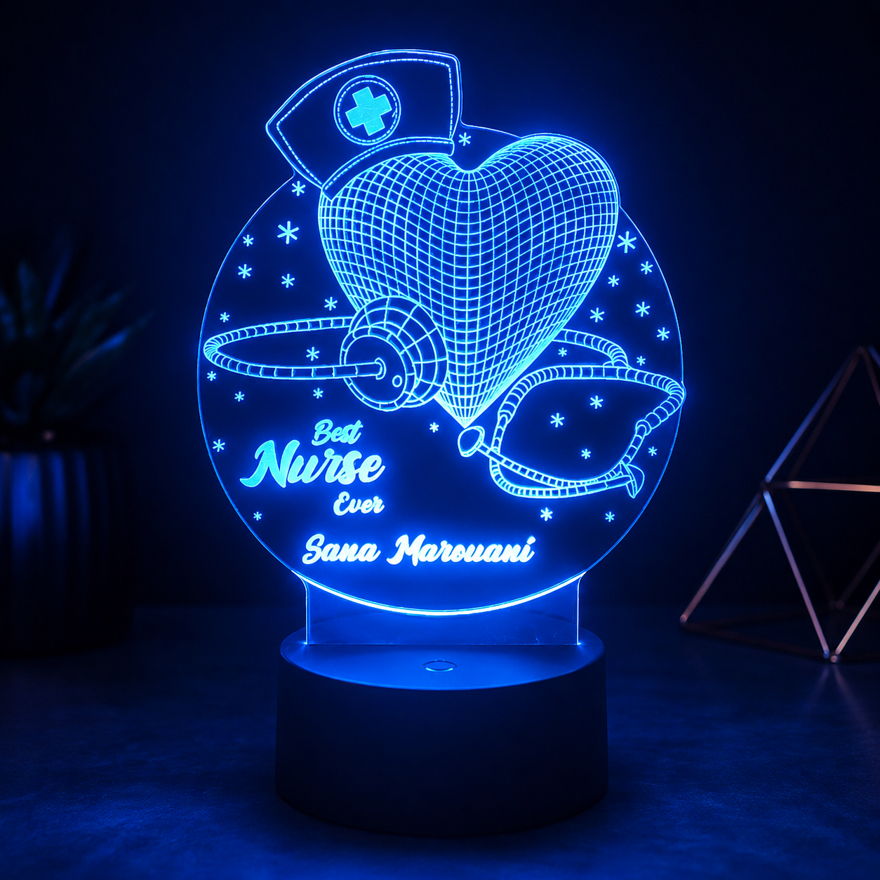 Lampe Personnalisée – Généraliste Stéthoscope