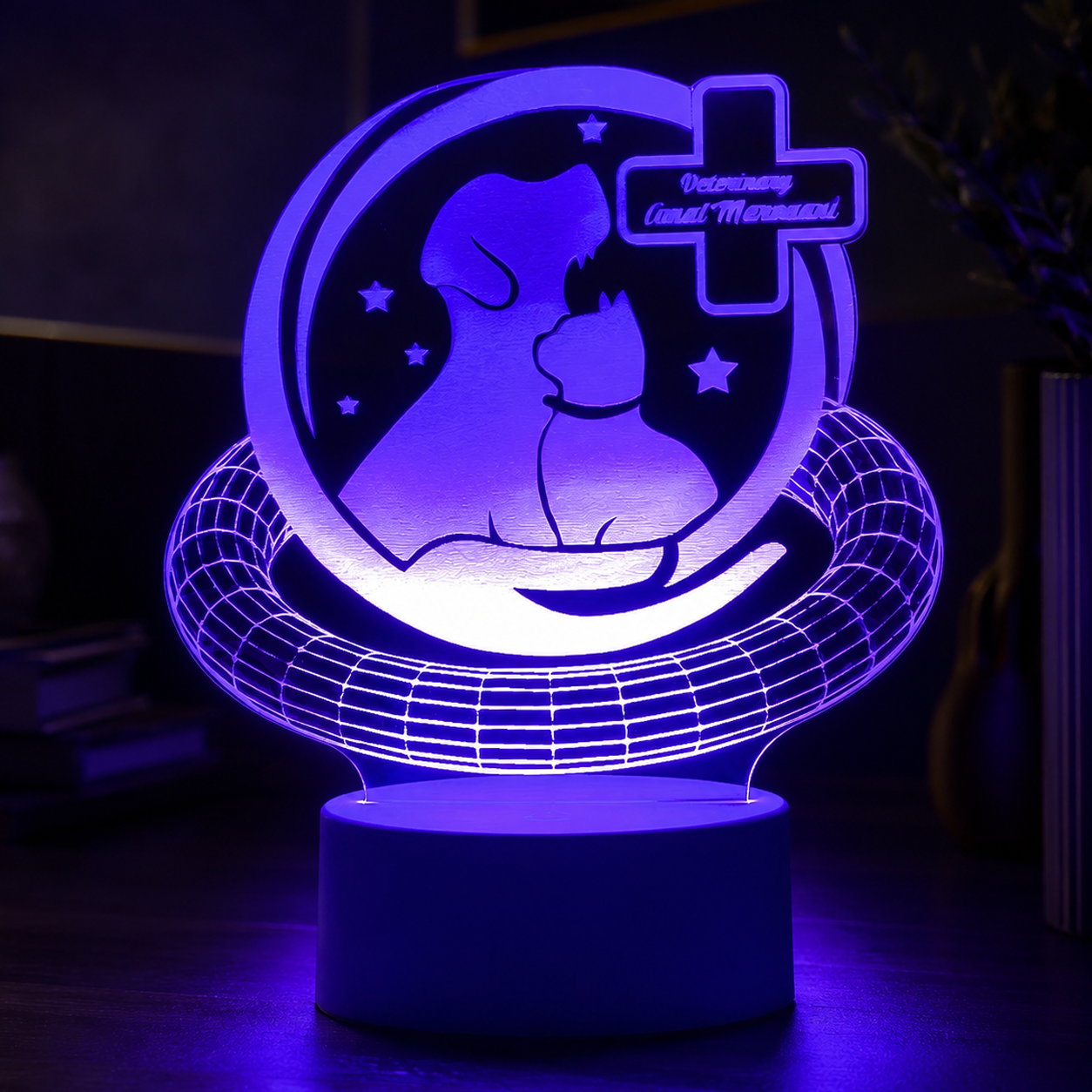 Lampe Personnalisée – Vétérinaire