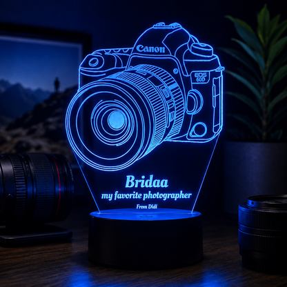 Lampe Personnalisée – Photographe