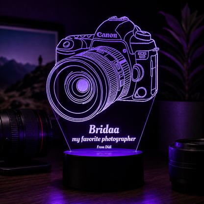 Lampe Personnalisée – Photographe