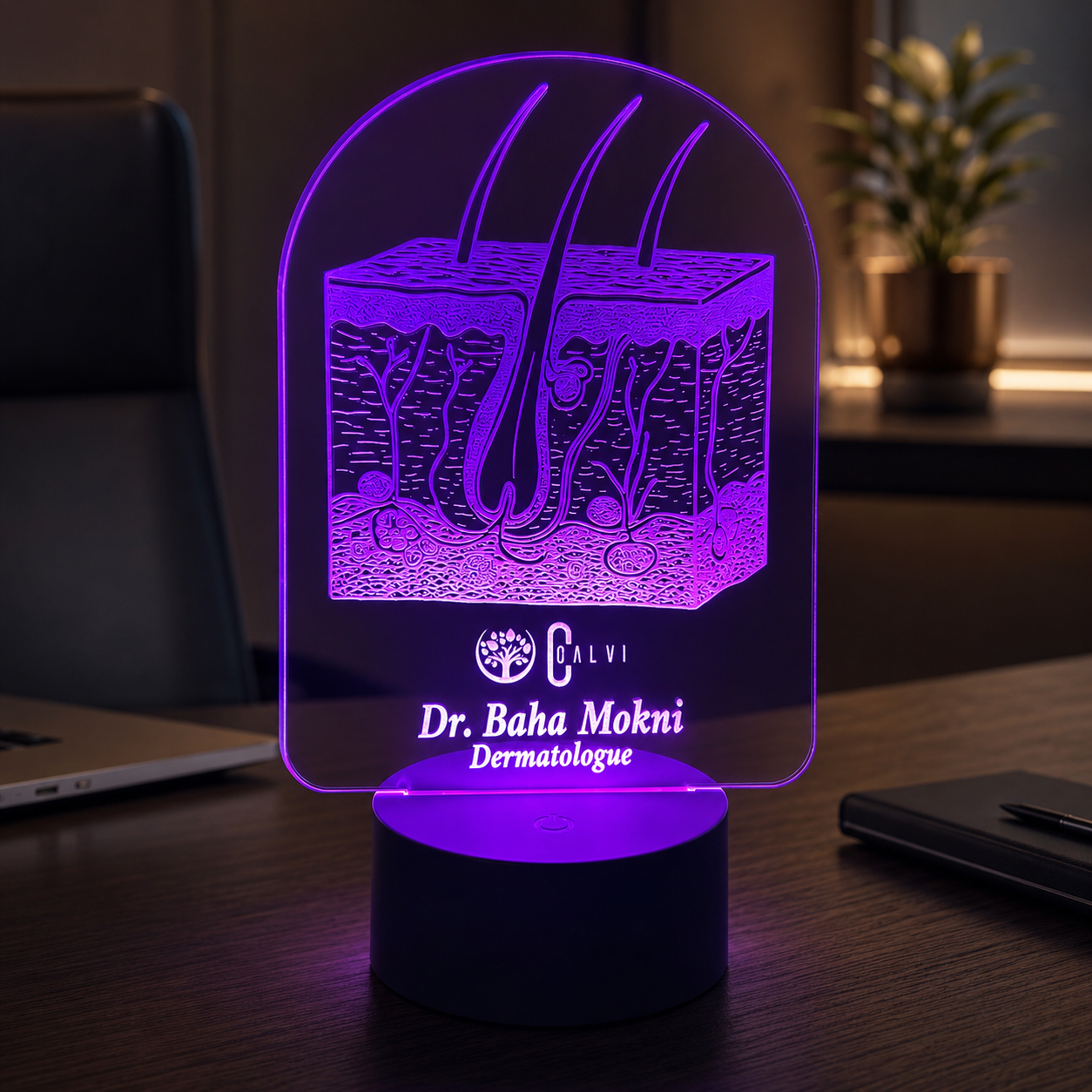 Lampe Personnalisée – Dermatologue