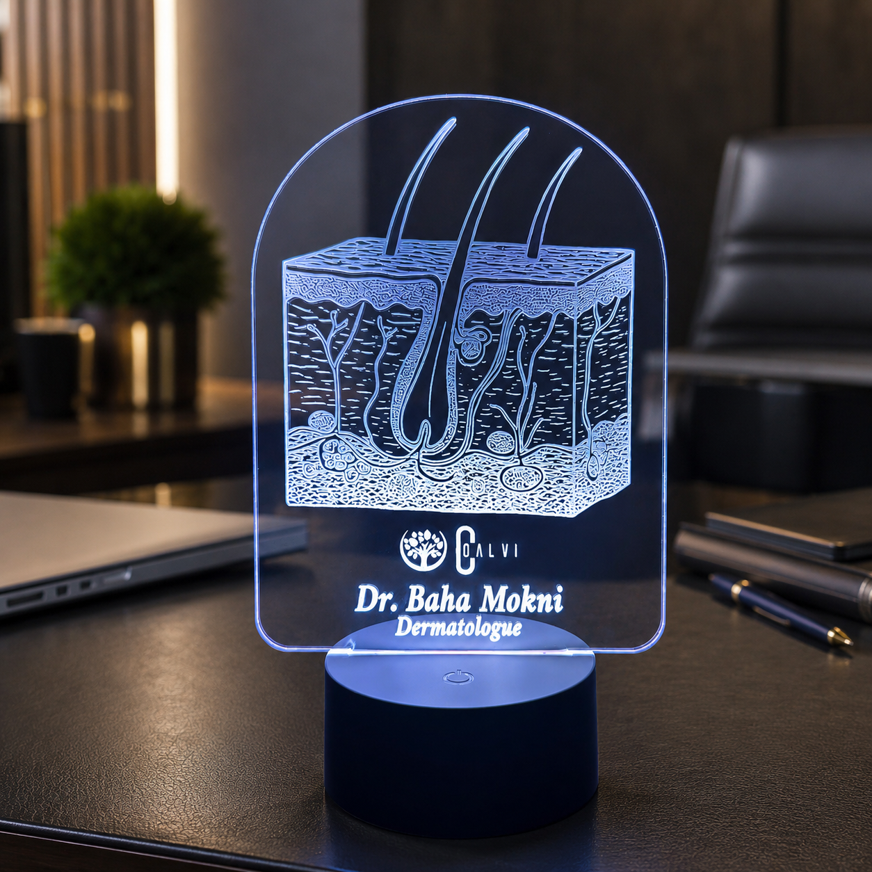 Lampe Personnalisée – Dermatologue