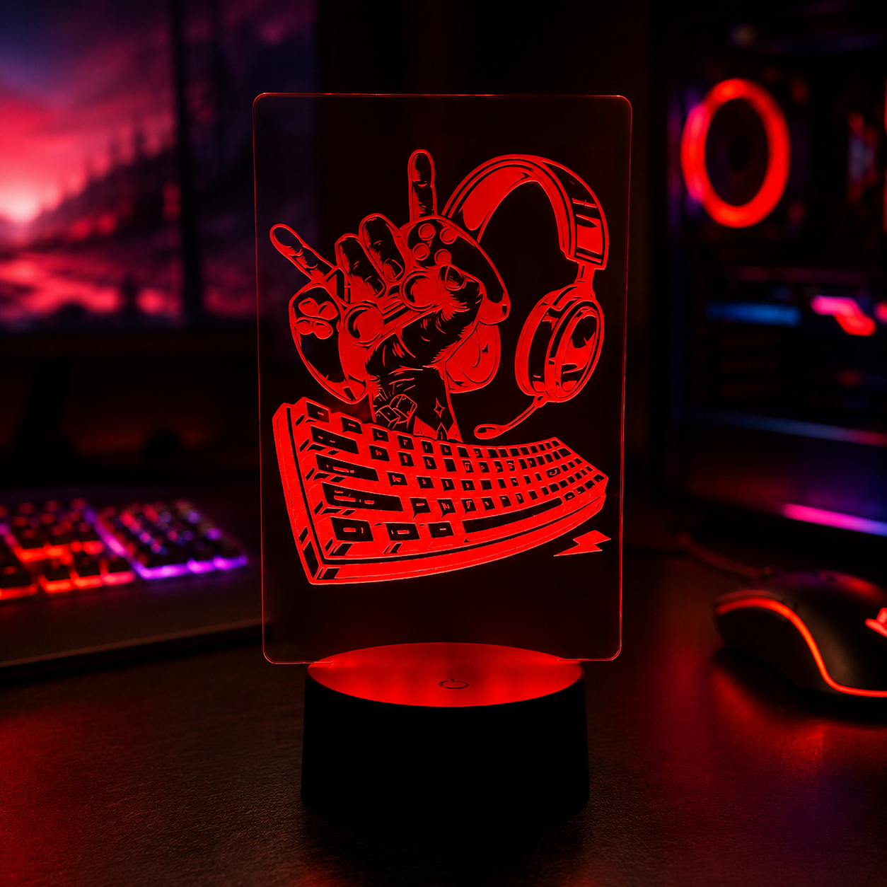 Lampe Gamer