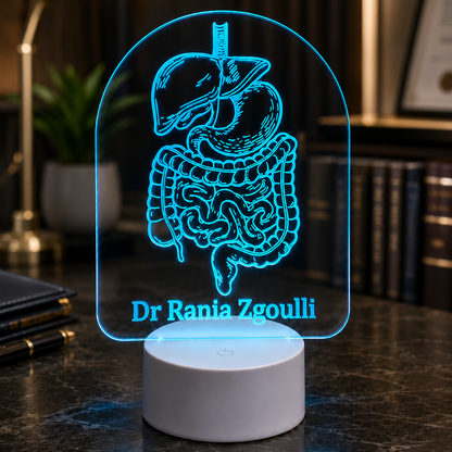 Lampe Personnalisée – Système Digestif