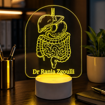 Lampe Personnalisée – Système Digestif
