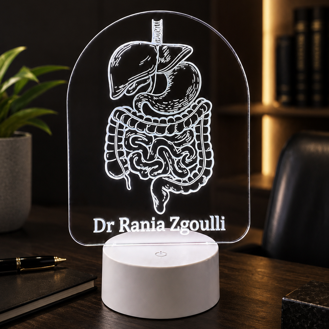 Lampe Personnalisée – Système Digestif