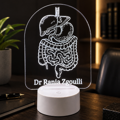Lampe Personnalisée – Système Digestif