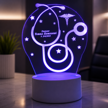 Lampe Personnalisée – Médecin Généraliste