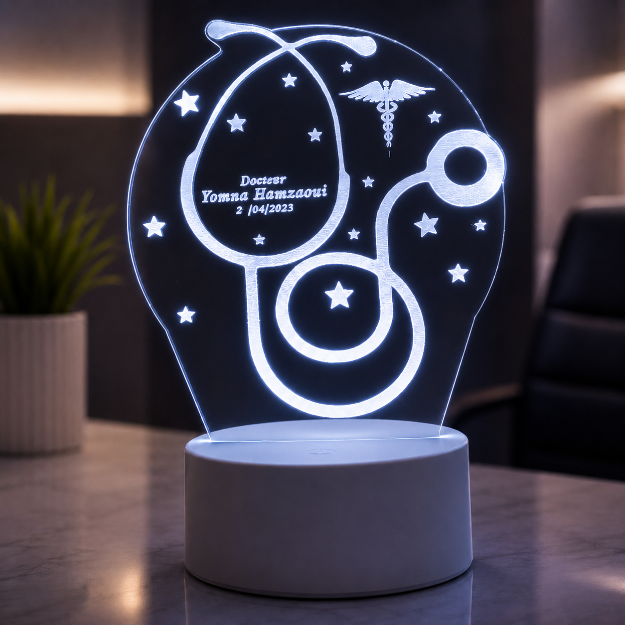 Lampe Personnalisée – Médecin Généraliste