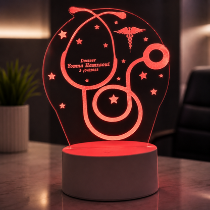 Lampe Personnalisée – Médecin Généraliste