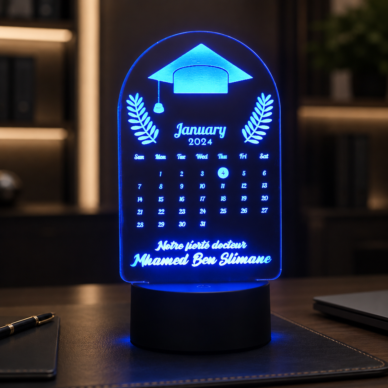 Lampe Personnalisée – Graduation