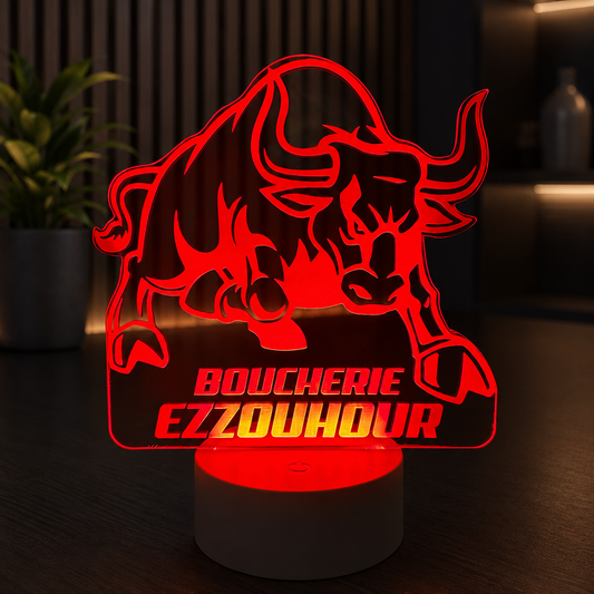 Lampe Personnalisée – Forme Logo