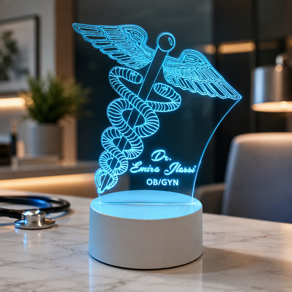Lampe Personnalisée – Logo Médical