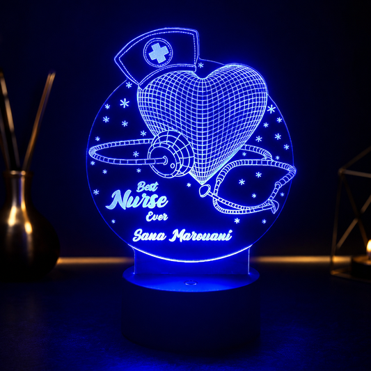 Lampe Personnalisée – Généraliste Stéthoscope