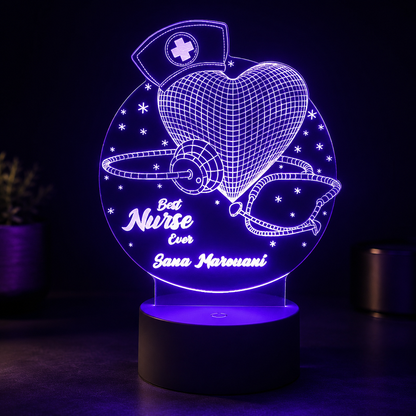 Lampe Personnalisée – Généraliste Stéthoscope