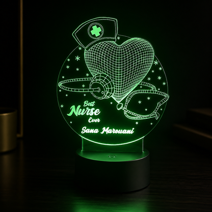 Lampe Personnalisée – Généraliste Stéthoscope