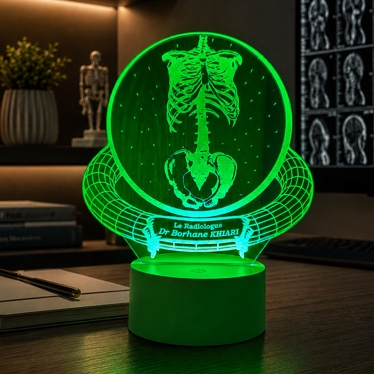 Lampe Personnalisée – Passion Radiologie