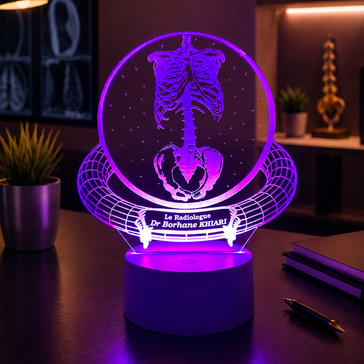 Lampe Personnalisée – Passion Radiologie