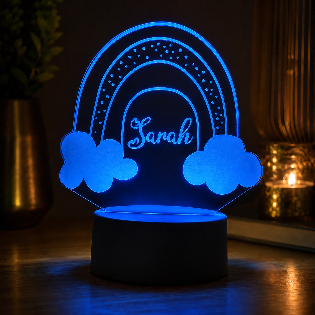 Lampe Personnalisée – Cloud Prénom