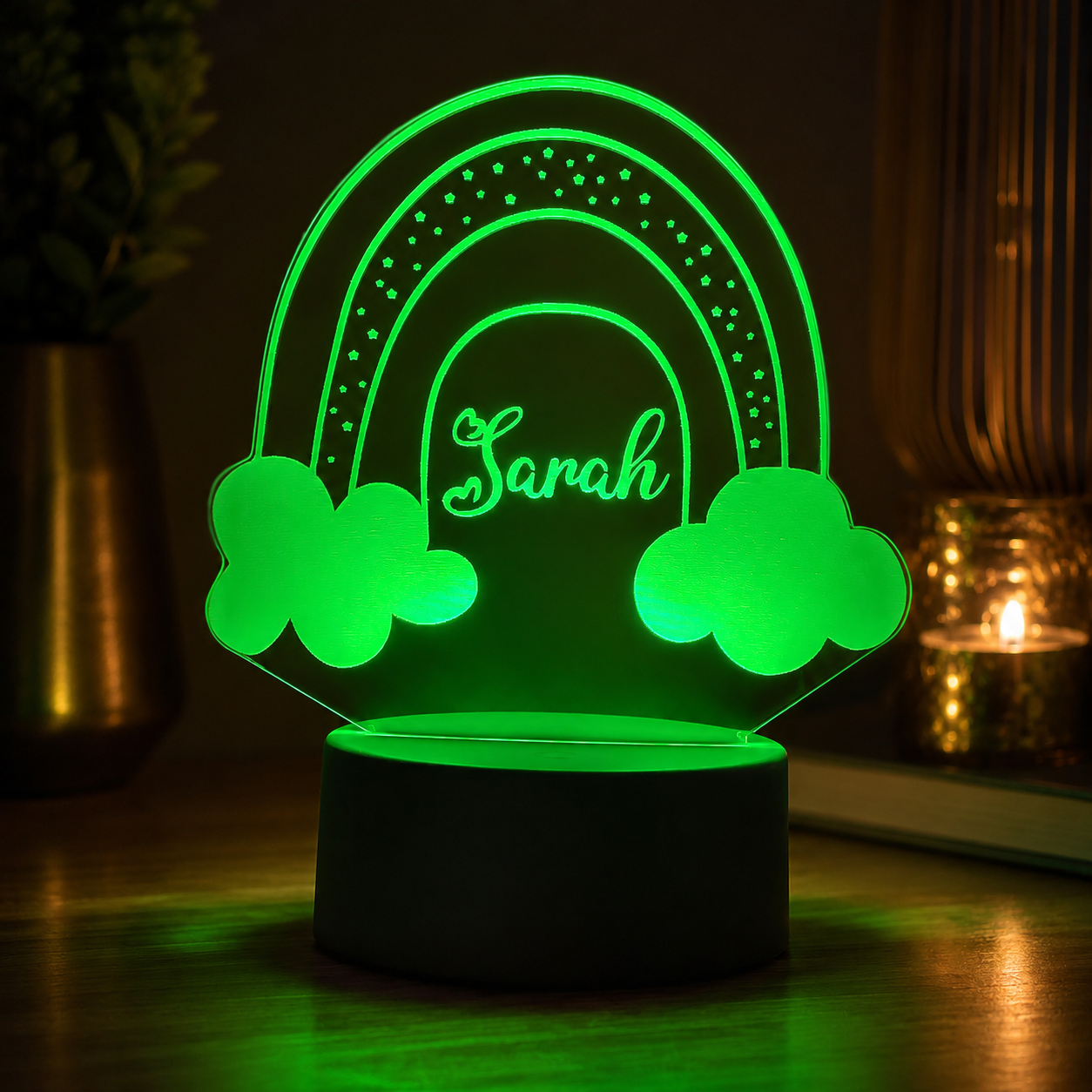 Lampe Personnalisée – Cloud Prénom