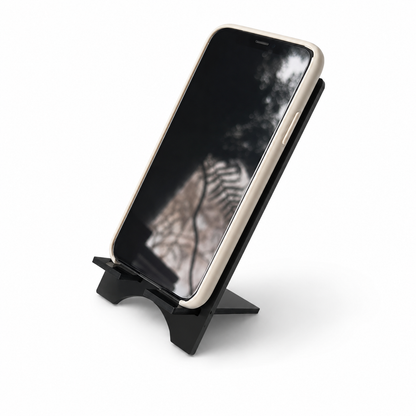 Support de Téléphone en Plexiglass Noir