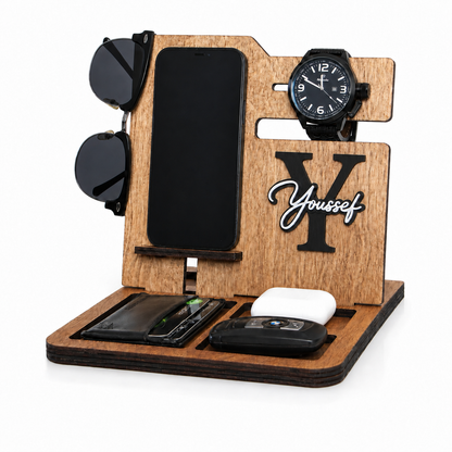 Support de Téléphone en bois Personnalisé