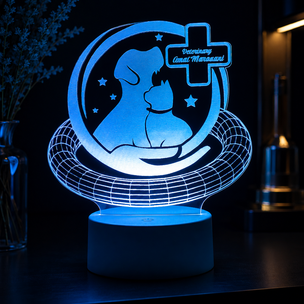 Lampe Personnalisée – Vétérinaire