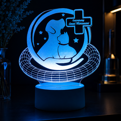 Lampe Personnalisée – Vétérinaire